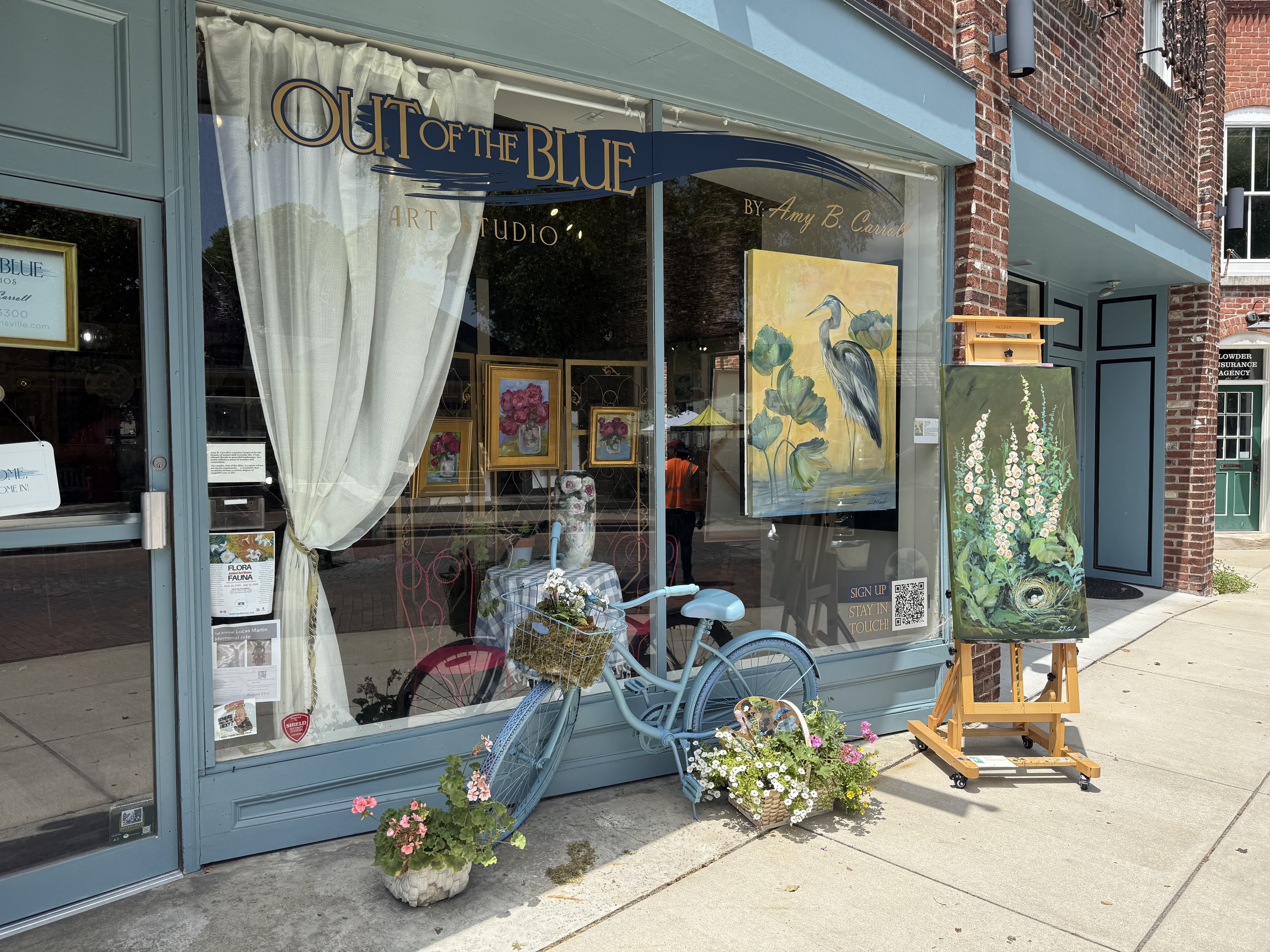 Out of the Blue Art Studio